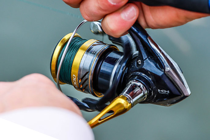 carretes spinning pesca